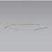 Z-Bar Pendant Honeycomb Soft Warm Silver 24 light bars - Pendant