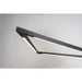 Z-Bar Pendant Triangle Soft Warm Matte Black 24 light bars - Pendant