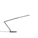 Z-Bar slim Desk Lamp with base (Warm Light; Metallic Black) - Desk Lamps