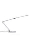 Z-Bar slim Desk Lamp with base (Warm Light; Silver) - Desk Lamps