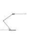 Z-Bar slim Desk Lamp with base (Warm Light; Silver) - Desk Lamps