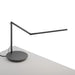 Z-Bar slim Desk Lamp with power base (USB and AC outlets) (Warm Light; Metallic Black) - Desk Lamps