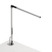 Z-Bar Solo Desk Lamp with grommet mount (Cool Light; Silver) - Desk Lamps