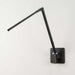 Z-Bar Solo Desk Lamp with hardwire wall mount (Warm Light; Metallic Black) - Wall Sconces
