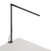 Z-Bar Solo Desk Lamp with one-piece desk clamp (Warm Light; Metallic Black) - Desk Lamps