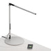 Z-Bar Solo Desk Lamp with USB base (Cool Light; Silver) - Desk Lamps