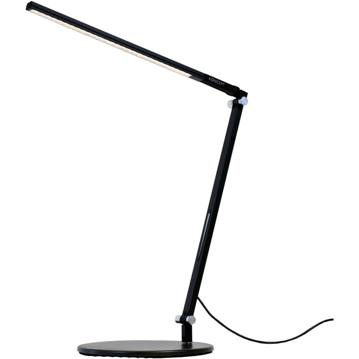 Z-Bar Solo mini Desk Lamp with base (Cool Light; Metallic Black) - Desk Lamp