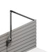 Z-Bar Solo mini Desk Lamp with slatwall mount (Cool Light; Metallic Black) - Wall Sconces
