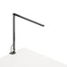 Z-Bar Solo mini Desk Lamp with two-piece desk clamp (Cool Light; Metallic Black) - Desk Lamps
