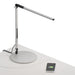 Z-Bar Solo mini Desk Lamp with USB base (Cool Light; Silver) - Desk Lamps