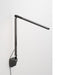 Z-Bar Solo mini Desk Lamp with wall mount (Cool Light; Metallic Black) - Wall Sconces