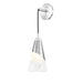 Z-Lite Aimie 1 Light Wall Sconce - Brushed Nickel