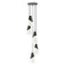 Z-Lite Aimie 5 Light Multi-Light Pendant - Matte Black