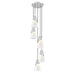 Z-Lite Aimie 5 Light Round Pendant - Brushed Nickel