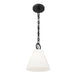 Z-Lite Alaric Pendant Matte Black 1 Light 10 Inch 3042P10-MB | theLightShop