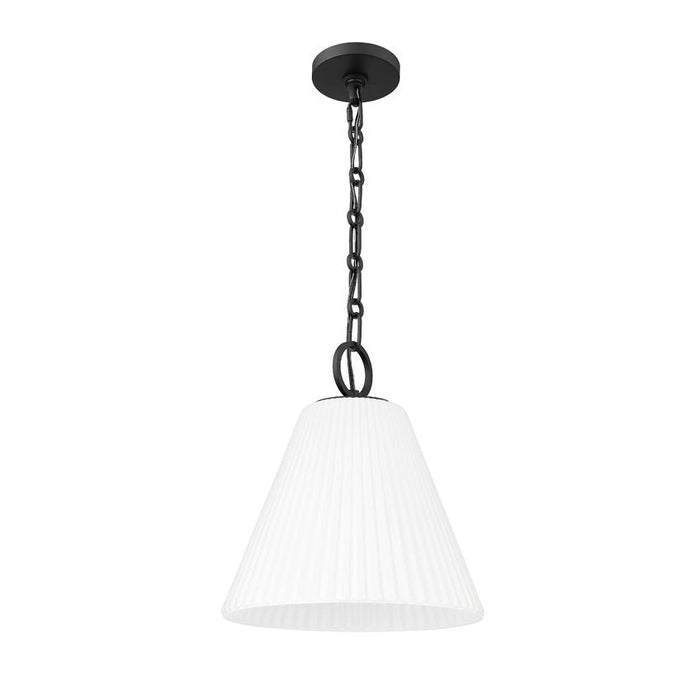 Z-Lite Alaric Pendant Matte Black 1 Light 14 Inch 3042P14-MB | theLightShop