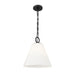 Z-Lite Alaric Pendant Matte Black 1 Light 14 Inch 3042P14-MB | theLightShop