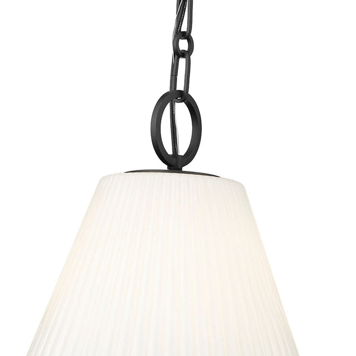 Z-Lite Alaric Pendant Matte Black 1 Light 14 Inch 3042P14-MB | theLightShop