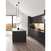 Z-Lite Alaric Pendant Matte Black 1 Light 14 Inch 3042P14-MB | theLightShop