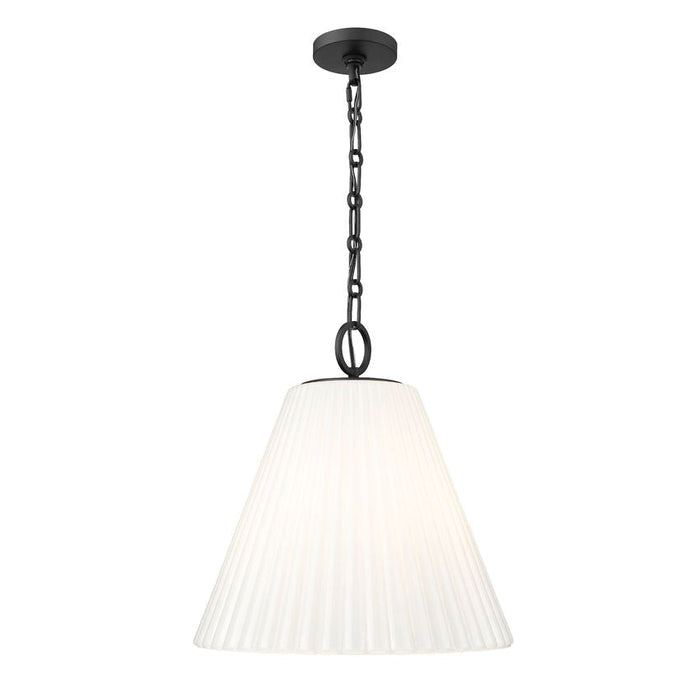 Z-Lite Alaric Pendant Matte Black 3 Light 18 Inch 3042P18-MB | theLightShop