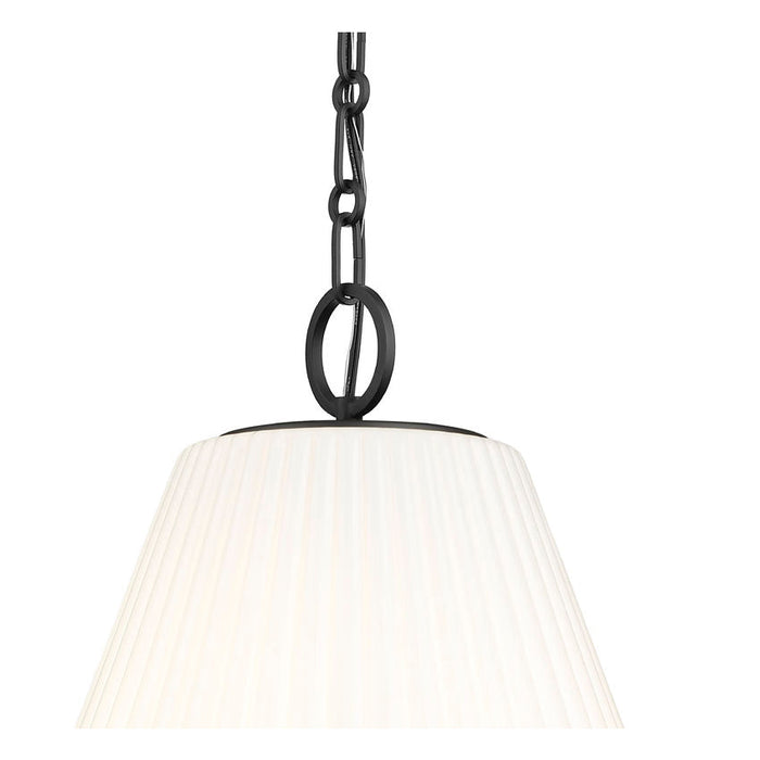 Z-Lite Alaric Pendant Matte Black 3 Light 18 Inch 3042P18-MB | theLightShop