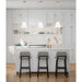 Z-Lite Alaric Pendant Modern Gold 1 Light 10 Inch 3042P10-MGLD | theLightShop