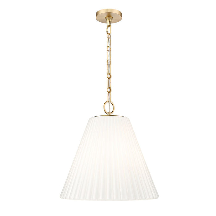 Z-Lite Alaric Pendant Modern Gold 3 Light 18 Inch 3042P18-MGLD | theLightShop