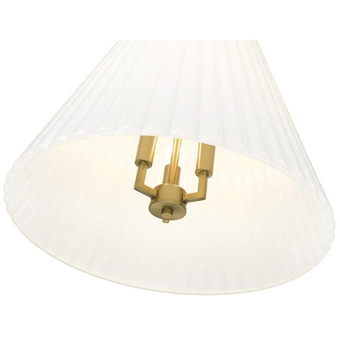 Z-Lite Alaric Pendant Modern Gold 3 Light 18 Inch 3042P18-MGLD | theLightShop