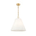 Z-Lite Alaric Pendant Modern Gold 3 Light 18 Inch 3042P18-MGLD | theLightShop