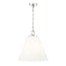 Z-Lite Alaric Pendant Polished Nickel 3 Light 18 Inch 3042P18-PN | theLightShop