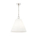 Z-Lite Alaric Pendant Polished Nickel 3 Light 18 Inch 3042P18-PN | theLightShop