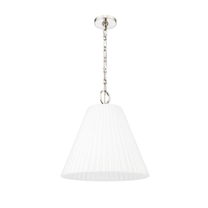 Z-Lite Alaric Pendant Polished Nickel 3 Light 18 Inch 3042P18-PN | theLightShop