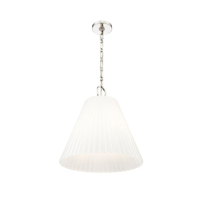 Z-Lite Alaric Pendant Polished Nickel 3 Light 18 Inch 3042P18-PN | theLightShop
