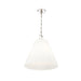 Z-Lite Alaric Pendant Polished Nickel 3 Light 18 Inch 3042P18-PN | theLightShop