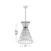 Z-Lite Alito Matte Black 1 Light Mini-Pendant 6015MP-MB | theLightShop