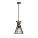 Z-Lite Alito Matte Black 1 Light Mini-Pendant 6015MP-MB | theLightShop