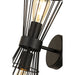 Z-Lite Alito Matte Black 2 Light Wall Sconce 6015-2S-MB | theLightShop