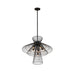 Z-Lite Alito Matte Black 6 Light Chandelier 6015-6MB | theLightShop