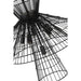 Z-Lite Alito Matte Black 6 Light Chandelier 6015-6MB | theLightShop