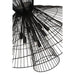 Z-Lite Alito Matte Black 8 Light Chandelier 6015-8MB | theLightShop