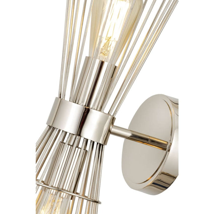 Z-Lite Alito Polished Nickel 2 Light Wall Sconce 6015-2S-PN | theLightShop