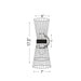Z-Lite Alito Polished Nickel 2 Light Wall Sconce 6015-2S-PN | theLightShop