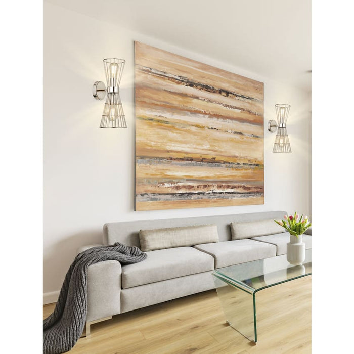 Z-Lite Alito Polished Nickel 2 Light Wall Sconce 6015-2S-PN | theLightShop