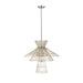 Z-Lite Alito Polished Nickel 6 Light Chandelier 6015-6PN | theLightShop