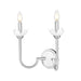 Z-Lite Allistair 2 Light Wall Sconce - Brushed Nickel