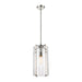 Z-Lite Alverton Polished Nickel 1 Light Pendant 3036P8-PN | theLightShop