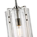 Z-Lite Alverton Polished Nickel 1 Light Pendant 3036P8-PN | theLightShop