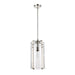Z-Lite Alverton Polished Nickel 1 Light Pendant 3036P8-PN | theLightShop