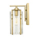 Z-Lite Alverton Rubbed Brass 1 Light Wall Sconce 3036-1S-RB | theLightShop