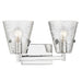 Z-Lite Analia Chrome 2 Light Vanity 1101-2V-CH | theLightShop